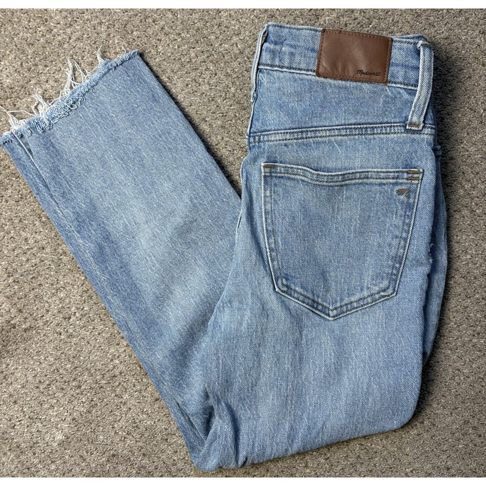 Madewell Women's Jeans 25P PetiteThe Perfect Vintage Jean Style AJ321 Raw‎ Hem